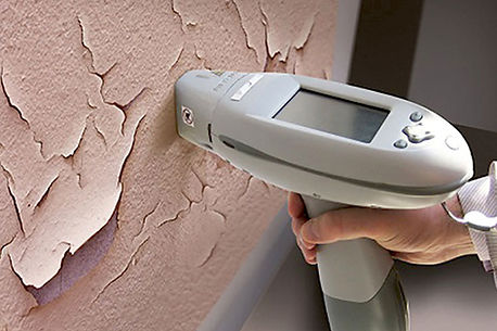Photo illustrant le diagnostic plomb